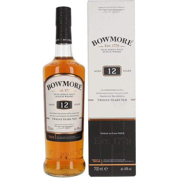 高速配送 70cl - Old Year 12 Bowmore 40% Company Whisky Good Really The – ウイスキー