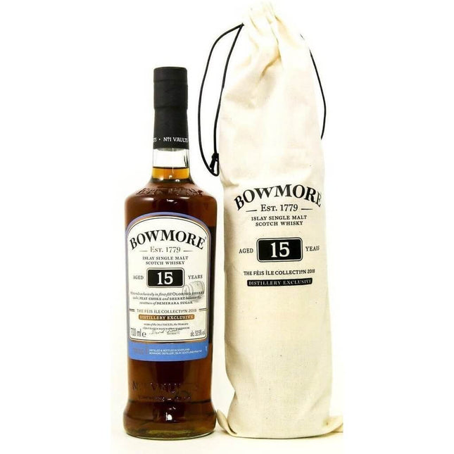 Bowmore 15 Year Old Single Malt Whisky Feis Ile 2018 Whisky - 70cl 52.5% - The Really Good Whisky Company