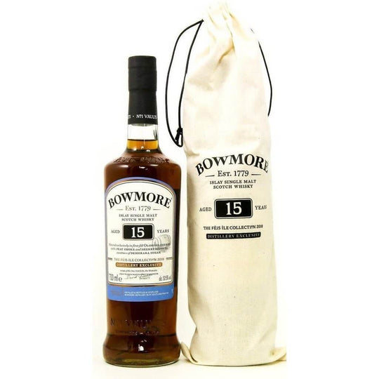 Bowmore 15 Year Old Single Malt Whisky Feis Ile 2018 Whisky - 70cl 52.5%