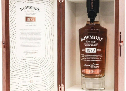Bowmore 1973 43 year old - 70cl 43.2% - The Really Good Whisky Company