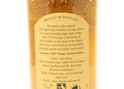 Bowmore 1989 16 Year Old Bourbon Cask. - The Really Good Whisky Company