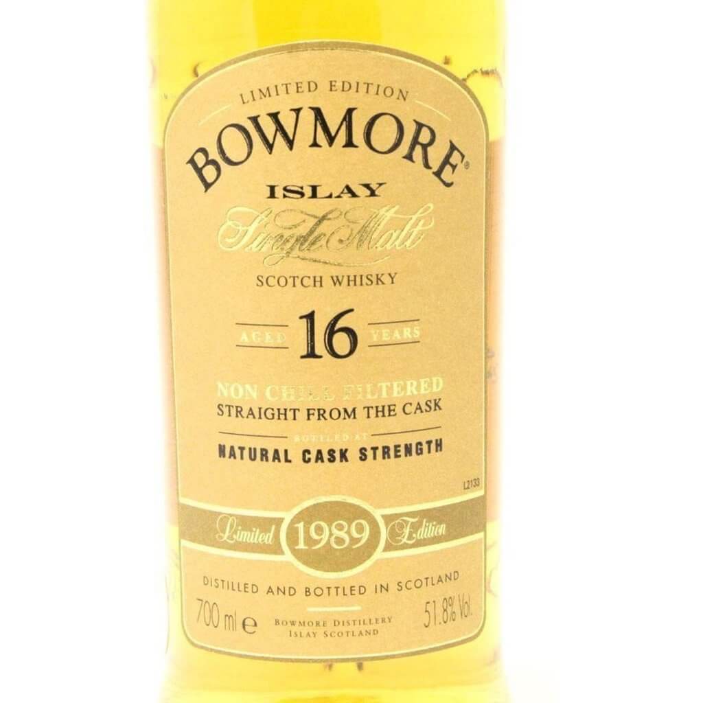 Bowmore 1989 16 Year Old Bourbon Cask. - The Really Good Whisky Company