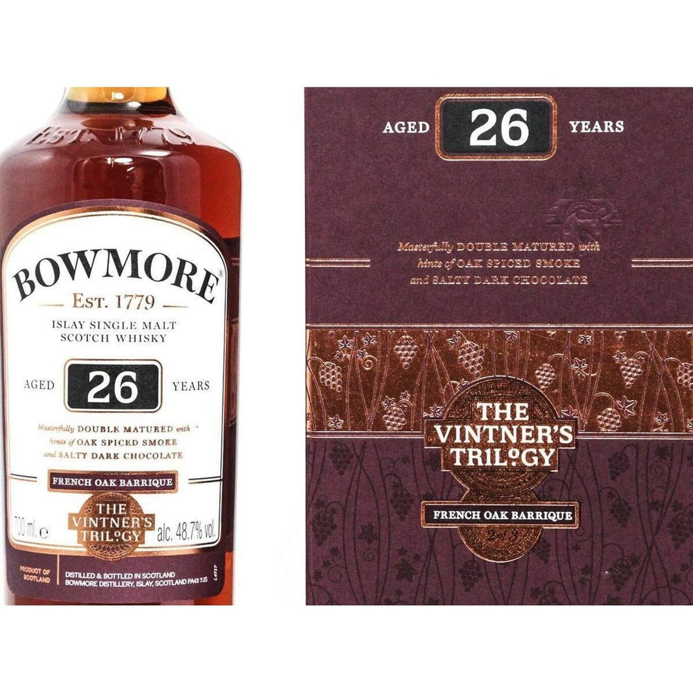 Bowmore 26 Year Old The Vintner's Trilogy Single Malt Whisky - The Really Good Whisky Company