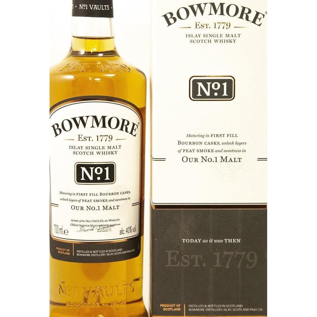 Bowmore No. 1 Single Malt Scotch Whisky - 70cl 40% - The Really Good Whisky Company