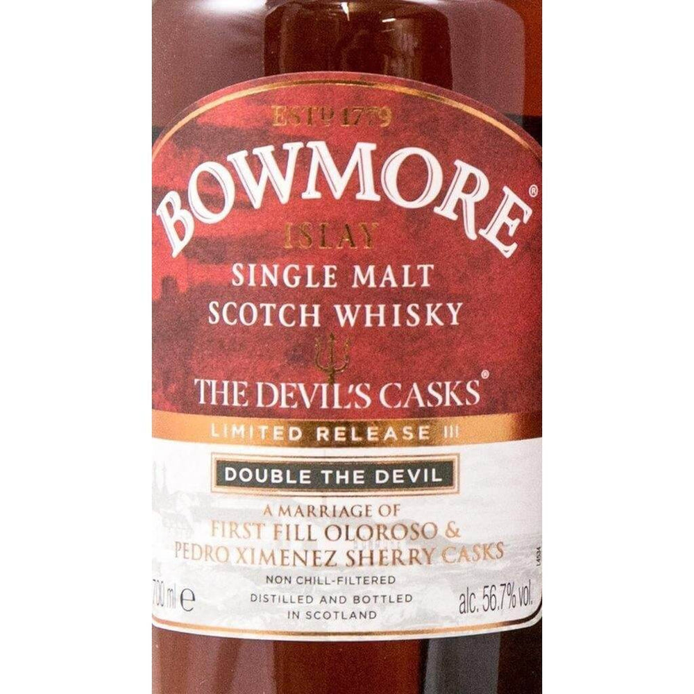 Bowmore The Devil's Cask Double The Devil Batch III Whisky - 70cl 56.7% - The Really Good Whisky Company