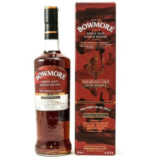 Bowmore The Devil's Cask Double The Devil Batch III Whisky - 70cl 56.7%