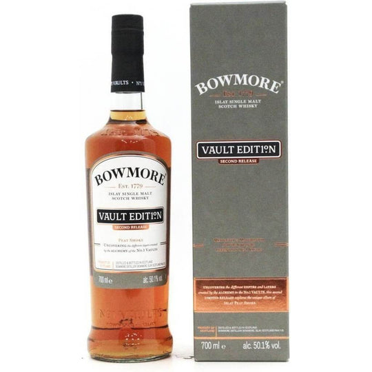 Bowmore Vault Edition No.2 Peat Smoke Islay Single Malt Scotch Whisky - 70cl 50.1%