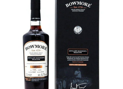 Bowmore Vintage 1997 Distillery Manager's Selection Distillery Exclusive - 70cl 51.7% - The Really Good Whisky Company