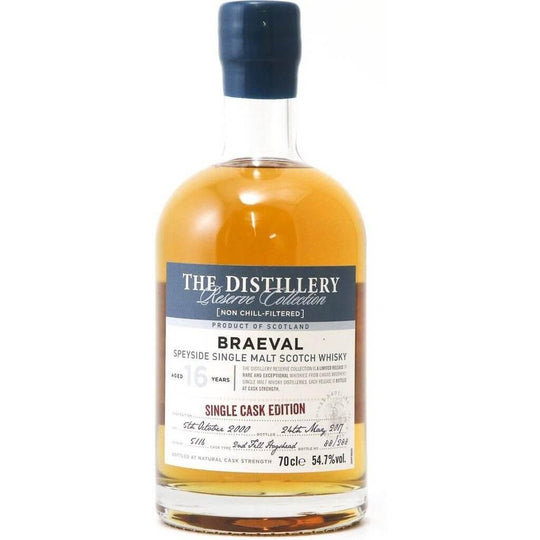Braeval 16 Years Old 2000 The Distillery Reserve Collection Whisky