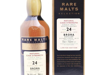 Brora 24 Year Old 1977 Rare Malts Single Malt 70cl 56.1% ABV - The Really Good Whisky Company