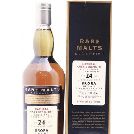 Brora 24 Year Old 1977 Rare Malts Single Malt 70cl 56.1% ABV - The Really Good Whisky Company