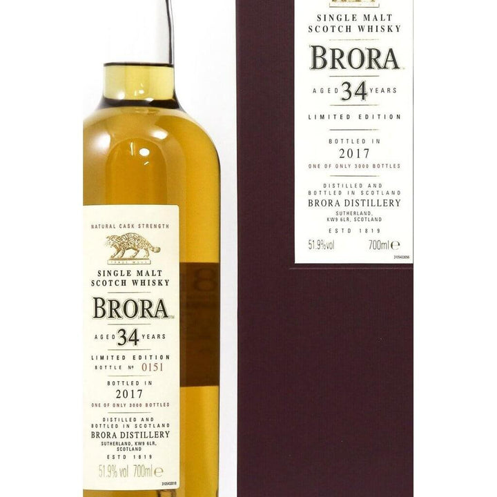 Brora 34 Year Old Special Release 2017 Single Malt Whisky - The Really Good Whisky Company