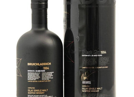 BRUICHLADDICH  25 YEAR OLD 1994 - BLACK ART 7.1 - The Really Good Whisky Company