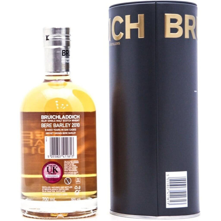 Bruichladdich 8 Year Old Bere Barley 2010 - 70cl 50%