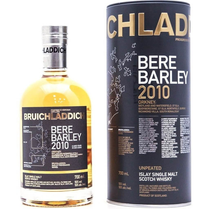 Bruichladdich 8 Year Old Bere Barley 2010 - 70cl 50%