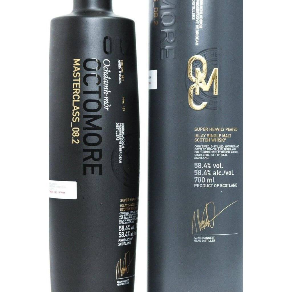 Bruichladdich 8 Years Old  Octomore Masterclass 08.2 Scotch Whisky - The Really Good Whisky Company