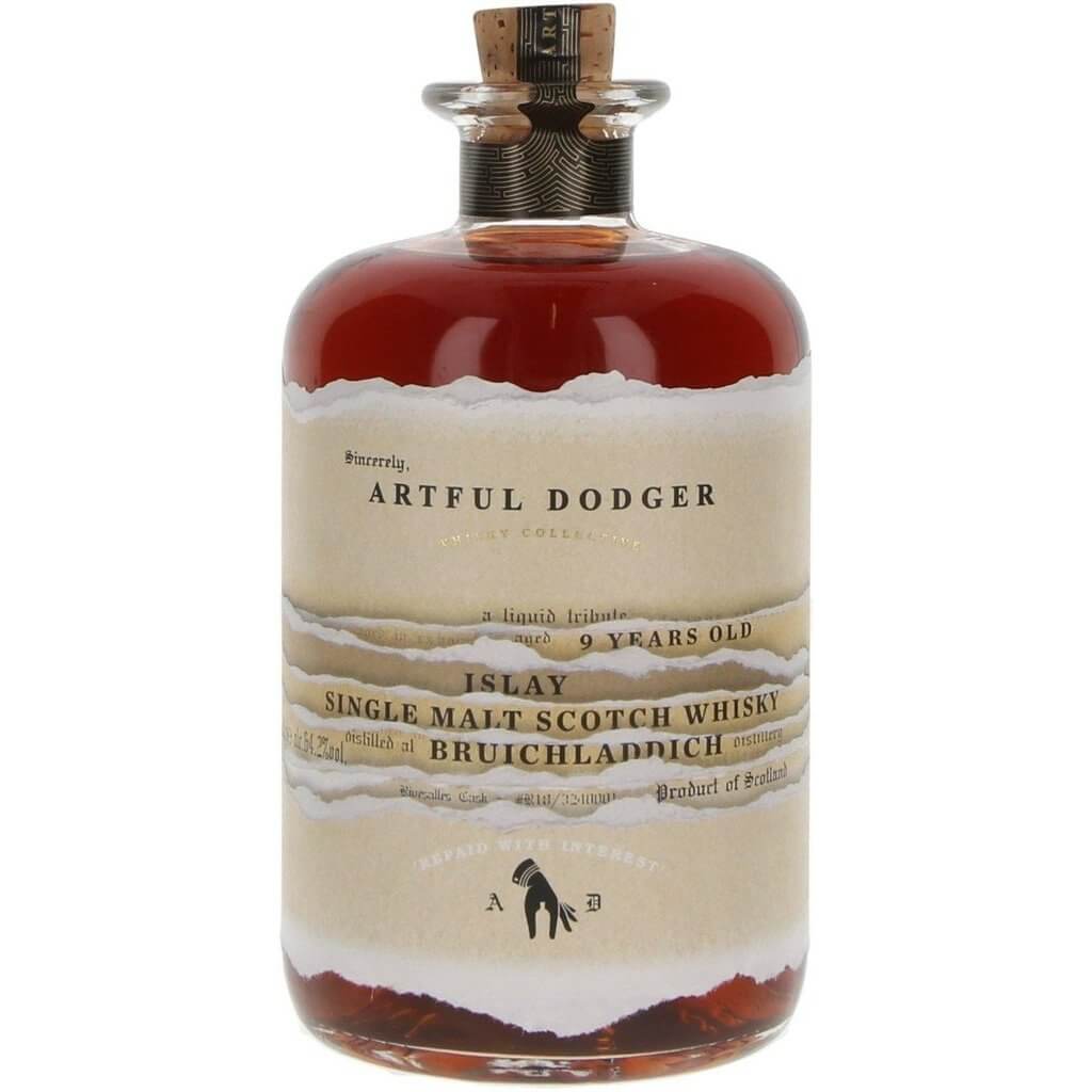 Bruichladdich 9 Year Old 2010 Artful Dodger - 50cl 64.2% - The Really Good Whisky Company