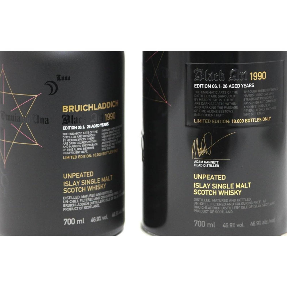 Bruichladdich Black Art 1990 06.1 - 26 Year Old Single Malt Scotch Whisky - The Really Good Whisky Company