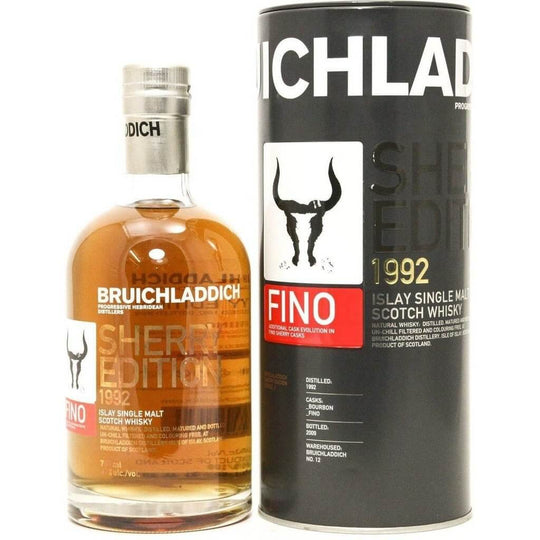 Bruichladdich Fino Sherry Edition 1992 Single Malt Whisky - 70cl 46%