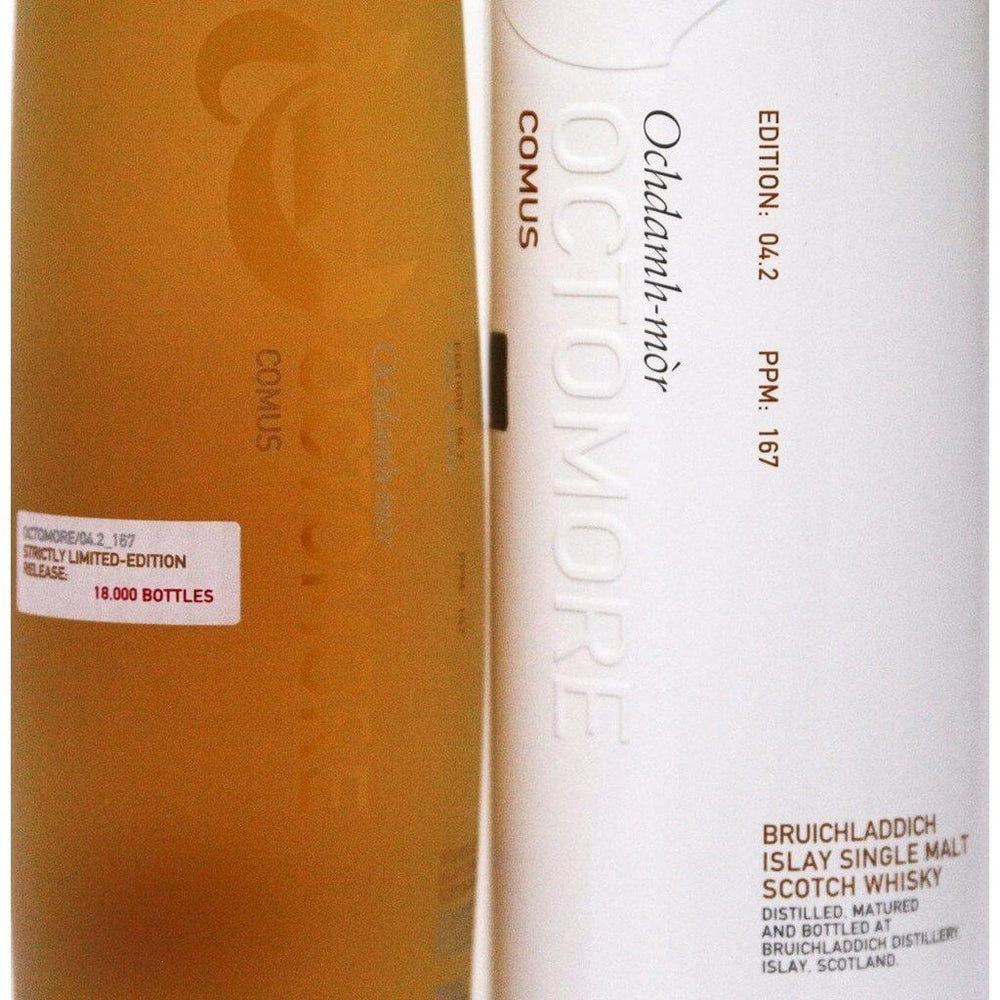 Bruichladdich Octomore 04.2 Comus 5 Year Old Single Malt Whisky - The Really Good Whisky Company