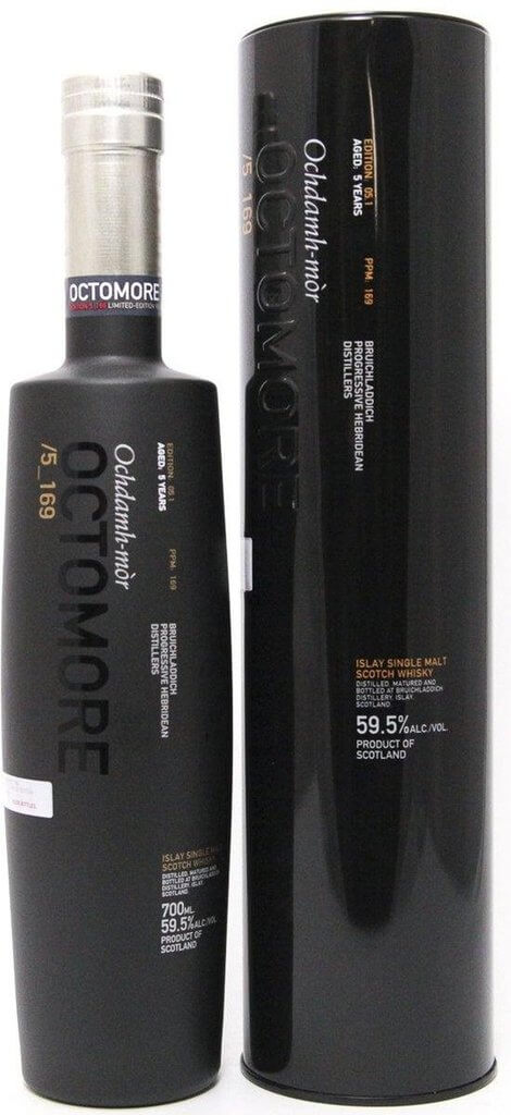 Bruichladdich Octomore 05.1 5 Year Old Single Malt Whisky - 70cl 59.5% - The Really Good Whisky Company