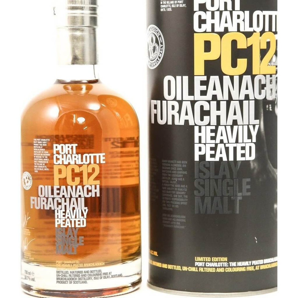 Bruichladdich Port Charlotte PC12 Oileanach Furachail Whisky - The Really Good Whisky Company