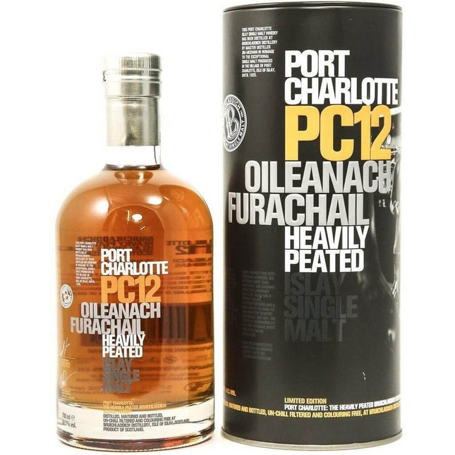 Bruichladdich Port Charlotte PC12 Oileanach Furachail Whisky - The Really Good Whisky Company