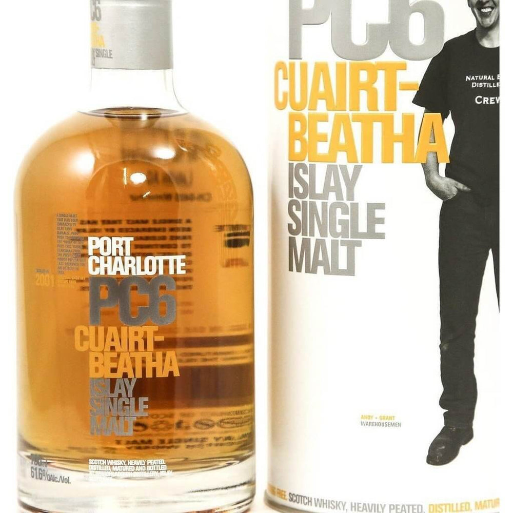 Bruichladdich Port Charlotte PC6 Cuairt-Beatha 6 year old Whisky - The Really Good Whisky Company