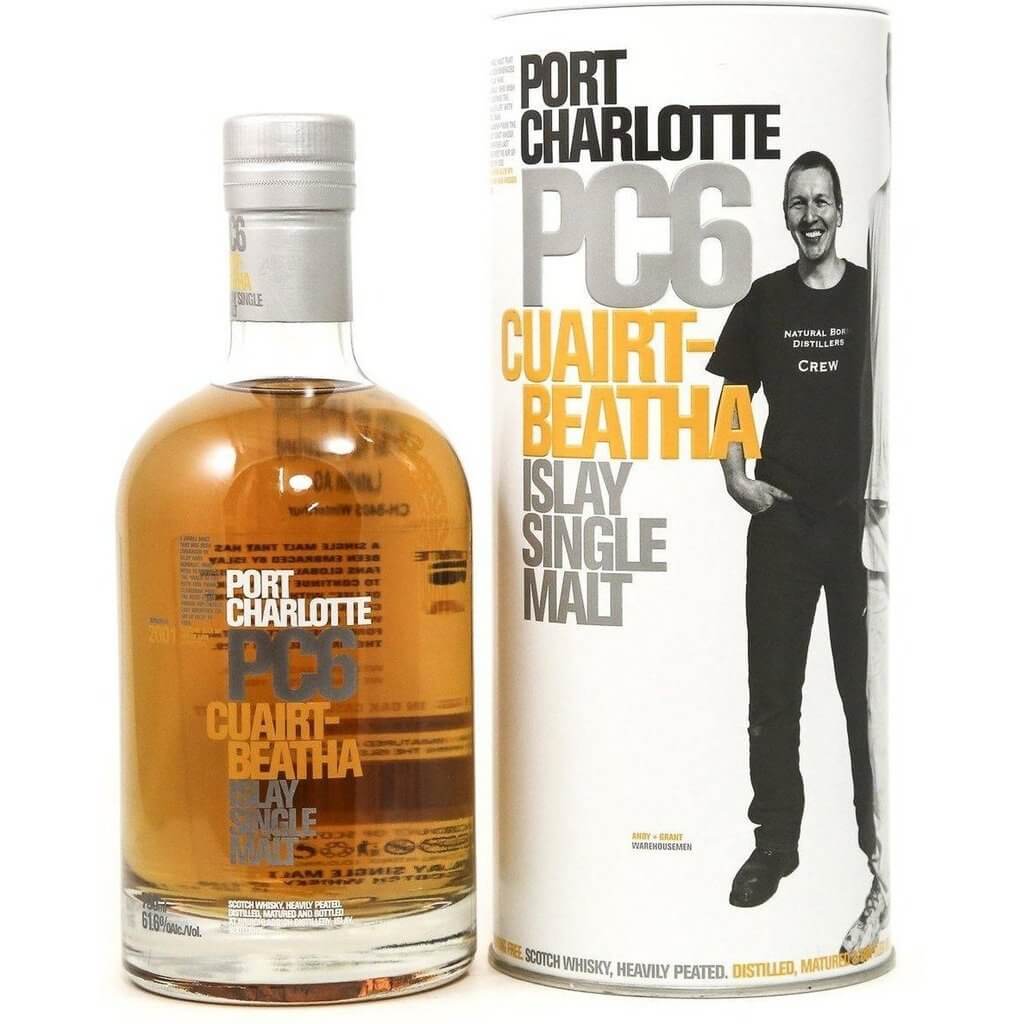 Bruichladdich Port Charlotte PC6 Cuairt-Beatha 6 year old Whisky - The Really Good Whisky Company