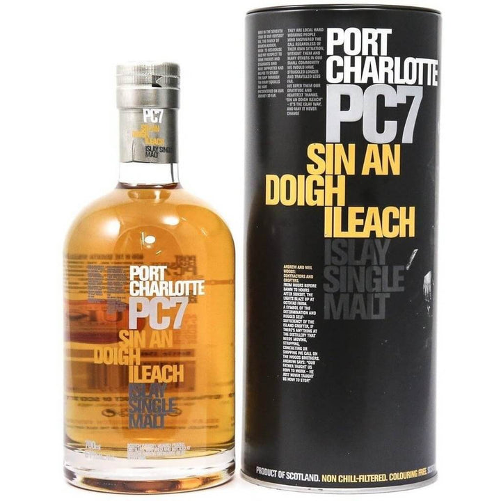 Bruichladdich Port Charlotte PC7 Sin An Doigh Whisky - 70cl 61% - The Really Good Whisky Company