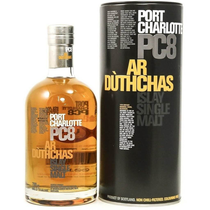 Bruichladdich Port Charlotte PC8 Whisky - The Really Good Whisky Company