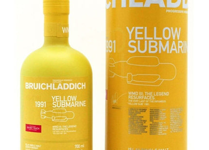 Bruichladdich WMD III Yellow Submarine 1991 25 Year Old - 70cl 46%