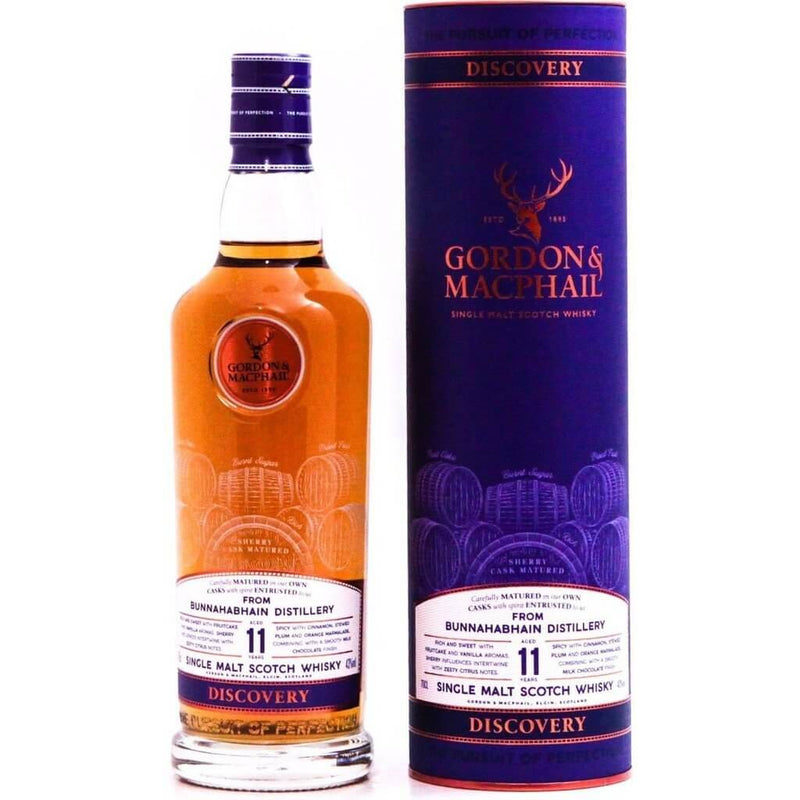 Bunnahabhain 11 Year Old Discovery (Gordon & MacPhail) - 70cl 43%