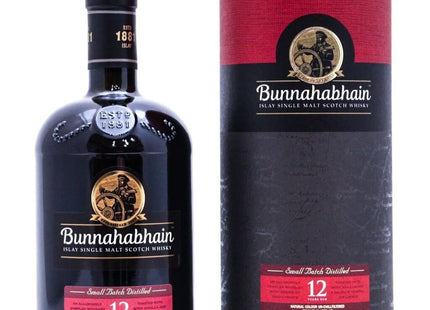 Bunnahabhain 12 Year Old Single Malt Whisky - 70cl 46.3%