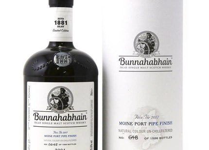 Bunnahabhain 13 Year Old 2004 - 2017 Feis Ile Whisky - Moine Port Pipe Finish - The Really Good Whisky Company