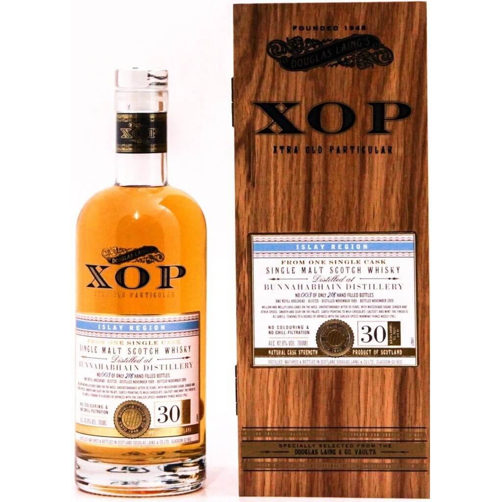 Bunnahabhain 30 Year Old 1989 cask 13720 Xtra Old Particular (Douglas Laing) - 70cl 42.8%