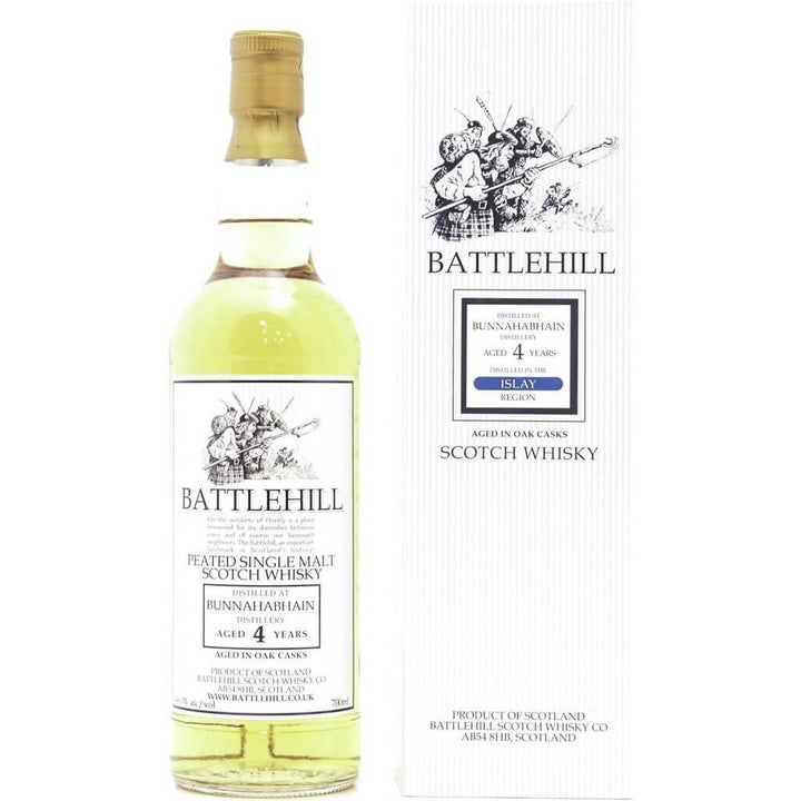 Bunnahabhain Peated Battlehill 2014 (Duncan Taylor) - 70cl 46%