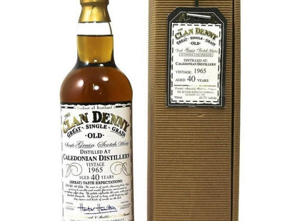 Caledonian 1965 40 Year Old Clan Denny Whisky - The Really Good Whisky Company