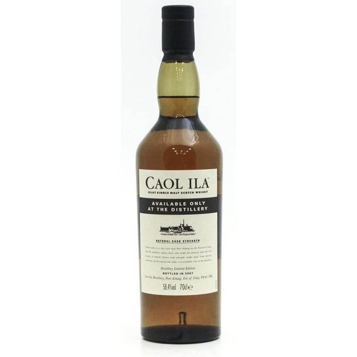 Caol Ila Distillery Only Cask Strength 2007 Bottling - 70cl 58.4% - The Really Good Whisky Company