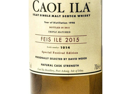 Caol Ila Feis Ile 2015 (1998) Single Malt Whisky - The Really Good Whisky Company