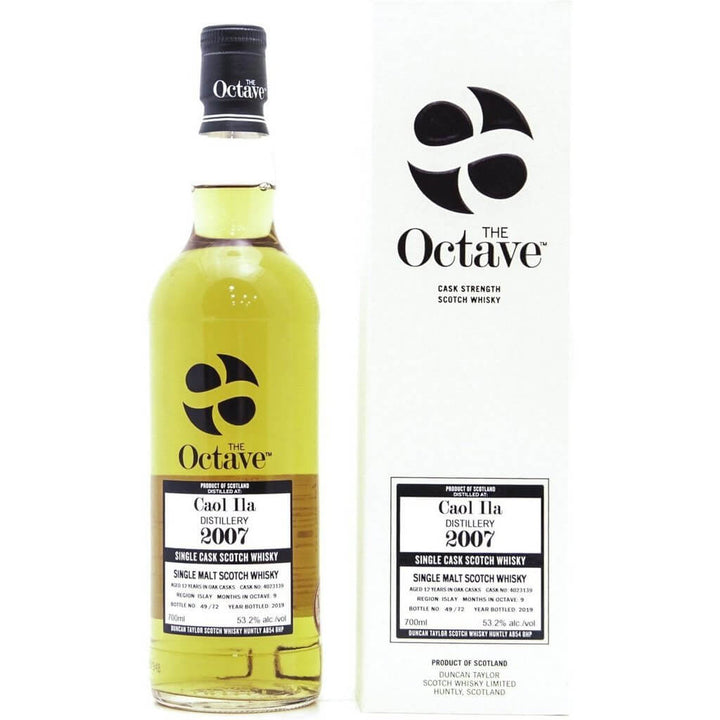 Caol Ila Octave 12 Year Old 2007 (Duncan Taylor) - 70cl 53.2%