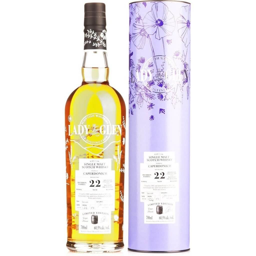 Caperdonich 22 Year Old 1997 cask 19130 Lady of the Glen (Hannah Whisky Merchants) - 70cl 60.5%