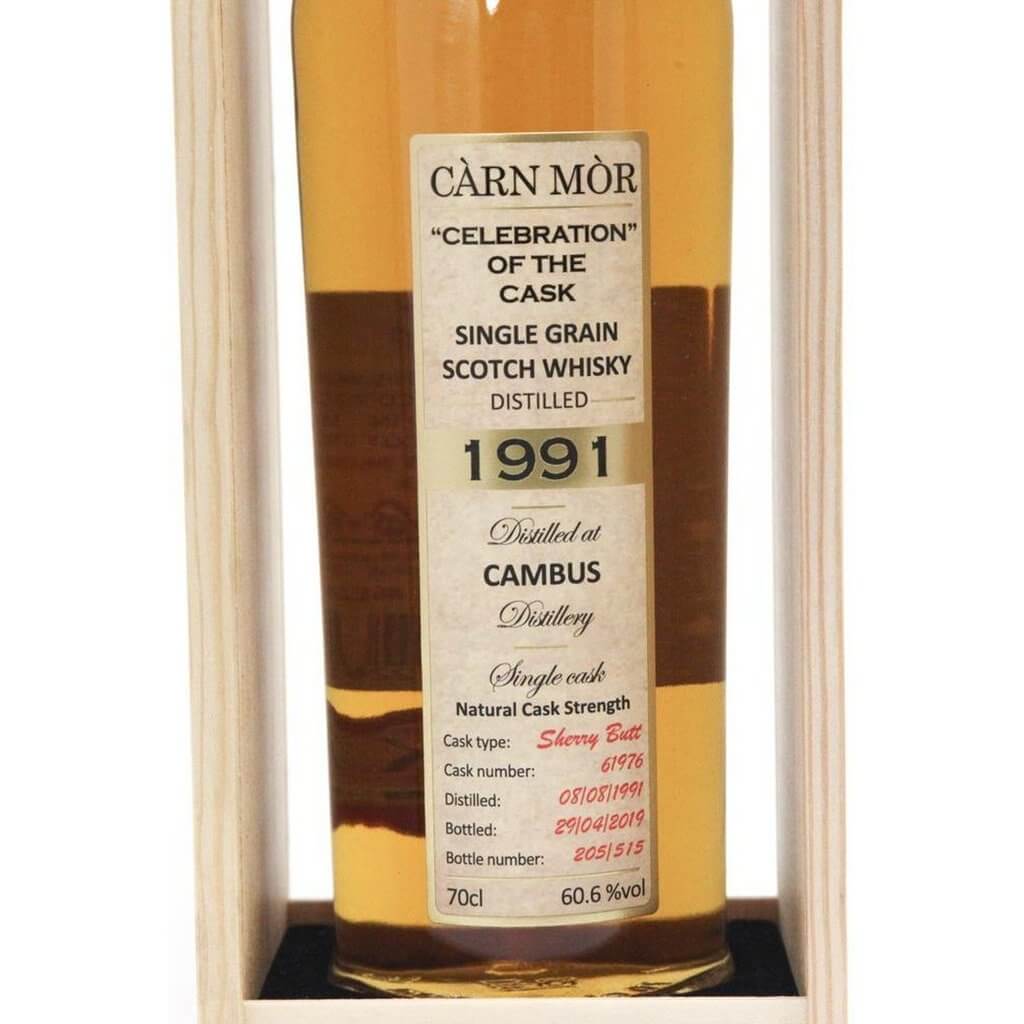 CÀRN MÒR CELEBRATION OF THE CAMBUS 1991 - The Really Good Whisky Company