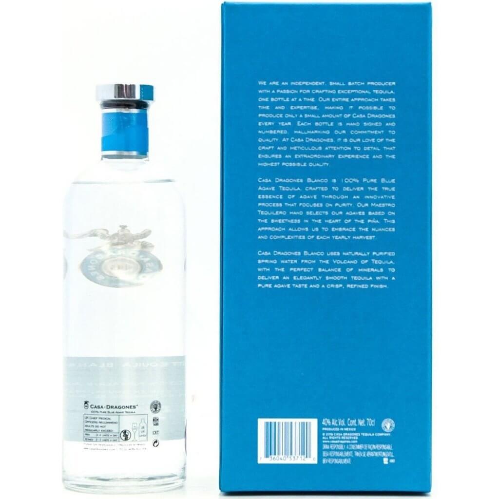 Casa Dragones Blanco Tequila - 70cl 40%