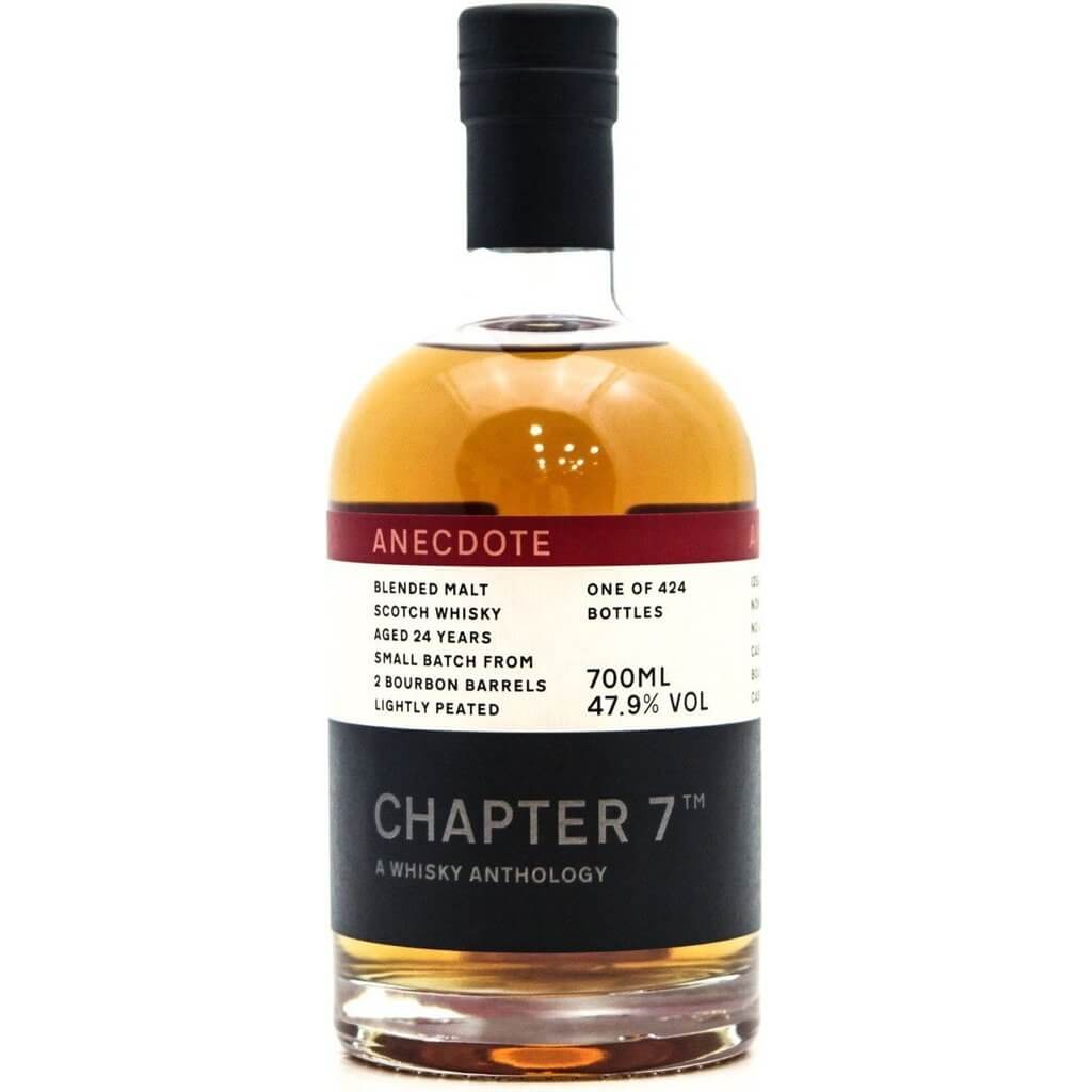 Chapter 7 Anecdote 24 Year Old Blended Malt Whisky - 70cl