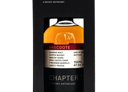 Chapter 7 Anecdote 24 Year Old Blended Malt Whisky - 70cl
