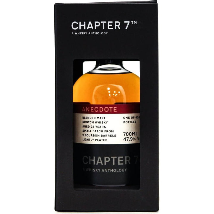 Chapter 7 Anecdote 24 Year Old Blended Malt Whisky - 70cl