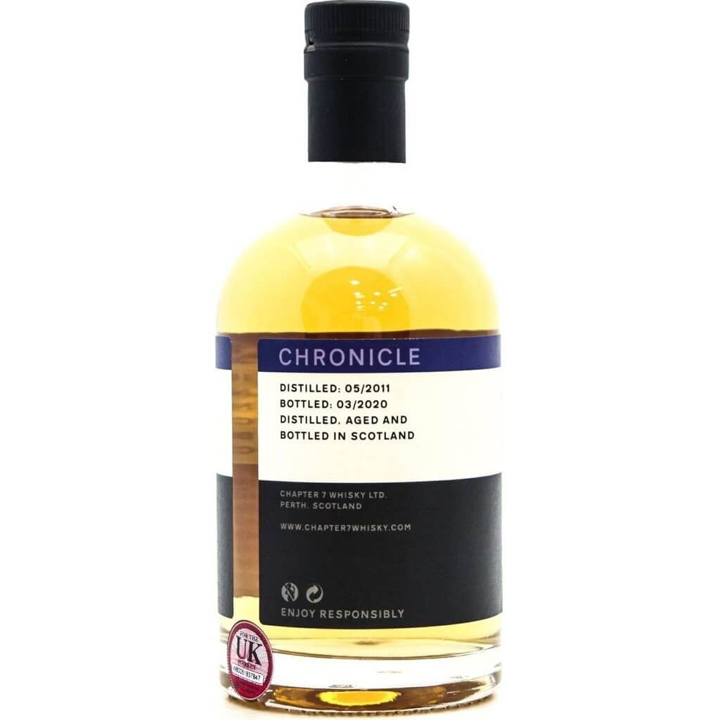 Chapter 7 Chronicle Secret Islay 8 Year Old Single Malt - 70cl