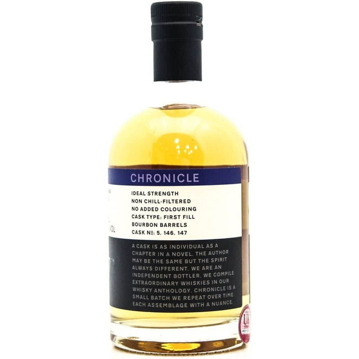 Chapter 7 Chronicle Secret Islay 8 Year Old Single Malt - 70cl