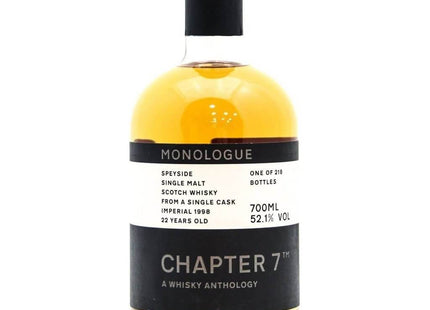 Chapter 7 Imperial 1998 22 Year Old Single Malt Scotch - 70cl